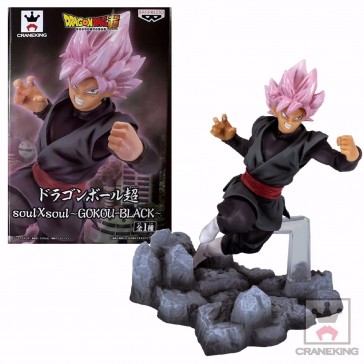 BANPRESTO - Dragon Ball Super Soul x Soul Figure Goku Black SSJ Rose BANPRESTO - Dragon Ball Super Soul x Soul Figure Goku Black SSJ Rose