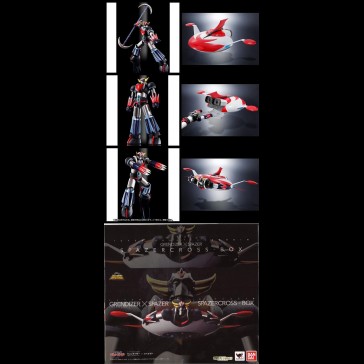 BANDAI EXCLUSIVE - Goldrake Grendizer Kurogane Finish SRC + Spaizer SRC chogokin BANDAI EXCLUSIVE - Goldrake Grendizer Kurogane Finish SRC + Spaizer SRC chogokin