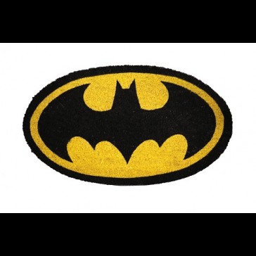 Zerbino logo Batman forma ovale Zerbino logo Batman forma ovale