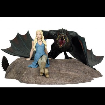 DARK HORSE - GoT Daenerys e Drogon Statua DARK HORSE - GoT Daenerys e Drogon Statua