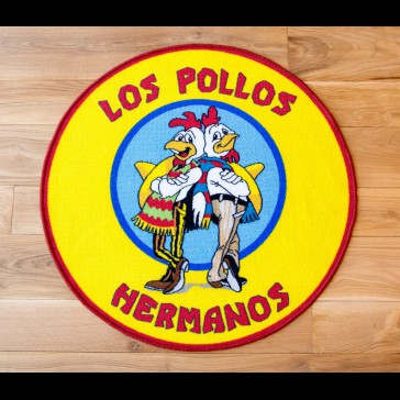 Breaking Bad tappeto Los Pollos Hermanos 90 x 90 cm Breaking Bad tappeto Los Pollos Hermanos 90 x 90 cm