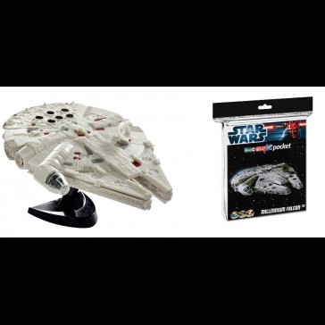 REVELL - Star Wars EasyKit Pocket Model Kit 1/241 Millennium Falcon 10 cm REVELL - Star Wars EasyKit Pocket Model Kit 1/241 Millennium Falcon 10 cm