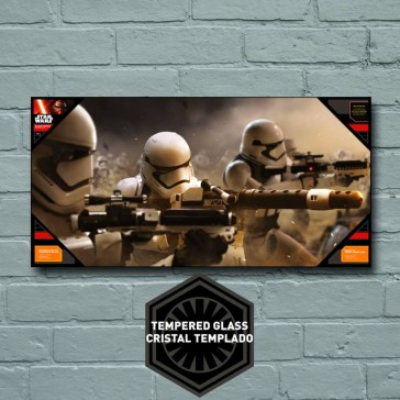 Star Wars Episode VII Glass Poster Stormtroopers 50 x 25 cm Star Wars Episode VII Glass Poster Stormtroopers 50 x 25 cm