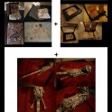 LA CASA EVIL DEAD NECRONOMICON + COFANETTO PAGINE MANCANTI + DAGGER