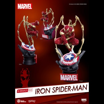 BEAST KINGDOM - D-Select Iron Spider Figure BEAST KINGDOM - D-Select Iron Spider Figure
