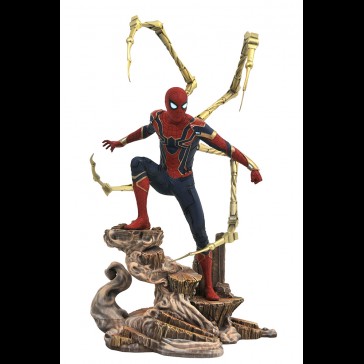 DIAMOND - Avengers Infinity Iron Spiderman Marvel Gallery PVC Statua DIAMOND - Avengers Infinity Iron Spiderman Marvel Gallery PVC Statua
