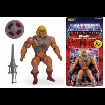 SUPER 7 - Masters of the Universe Vintage Collection Action Figure He-Man 15 cm SUPER 7 - Masters of the Universe Vintage Collection Action Figure He-Man 15 cm