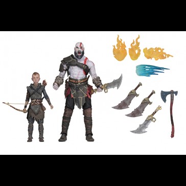 NECA - GOW 2018 ULTIMATE KRATOS & ATREUS 2PK NECA - GOW 2018 ULTIMATE KRATOS & ATREUS 2PK