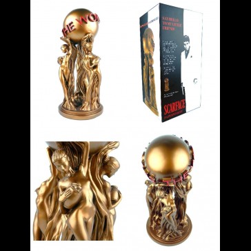 Scarface The World is yours Statua in resina 28cm. Scarface The World is yours Statua in resina 28cm.