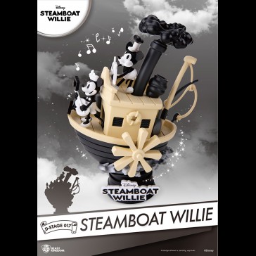 BEAST KINGDOM - D-Stage Mickey Steamboat Willie Diorama BEAST KINGDOM - D-Stage Mickey Steamboat Willie Diorama