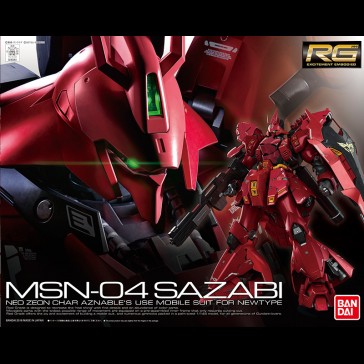 BANDAI - RG MSN-04 SAZABI 1/144