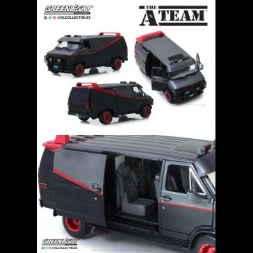 GREENLIGHT - The A-Team: 1983 GMC Vandura 1:18 GREENLIGHT - The A-Team: 1983 GMC Vandura 1:18