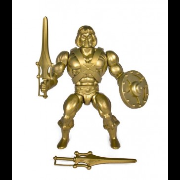 SUPER 7 - MOTU: Vintage Wave 3: Gold He-man SUPER 7 - MOTU: Vintage Wave 3: Gold He-man