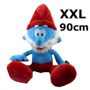 I PUFFI - Grande Puffo peluche XXL 90cm. I PUFFI - Grande Puffo peluche XXL 90cm.