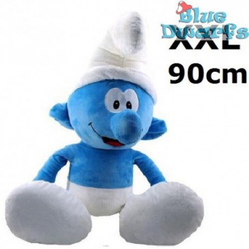 I PUFFI - Puffo peluche XXL 90cm. I PUFFI - Puffo peluche XXL 90cm.