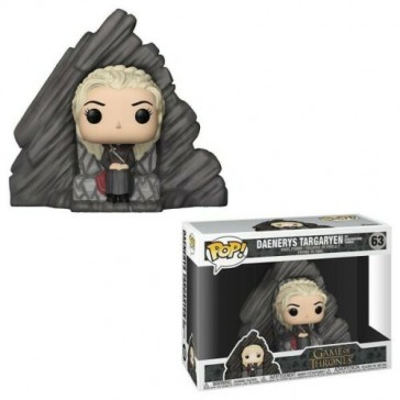 FUNKO - Game Of Thrones Pop! Rides Vinyl Figure Daenerys On Dragonstone Throne