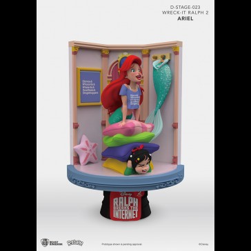BEAST KINGDOM - D-STAGE WRECK IT RALPH 2 ARIEL BEAST KINGDOM - D-STAGE WRECK IT RALPH 2 ARIEL