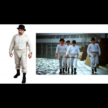 TRICK OR TREAT - A Clockwork Orange Arancia Meccanica costume da Drugo TRICK OR TREAT - A Clockwork Orange Arancia Meccanica costume da Drugo