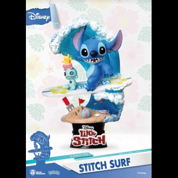 BEAST KINGDOM - D-Stage Stitch Surf diorama BEAST KINGDOM - D-Stage Stitch Surf diorama