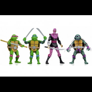 NECA - TMNT Turtles in Time serie 1 (4 figure) NECA - TMNT Turtles in Time serie 1 (4 figure)