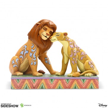 SIDESHOW - Disney: The Lion King - Simba and Nala Snuggling Figurine SIDESHOW - Disney: The Lion King - Simba and Nala Snuggling Figurine