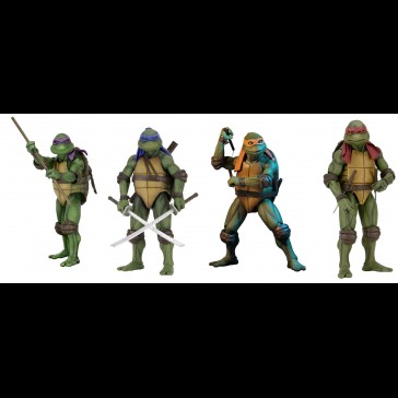 NECA - TMNT 1990 Movie Set completo Raphael - Michelangelo - Donatello - Leonardo 1/4 A.Figure NECA - TMNT 1990 Movie Set completo Raphael - Michelangelo - Donatello - Leonardo 1/4 A.Figure