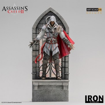 IRON STUDIO EXCLUSIVE - Assassin's Creed Ezio Auditore 1/10 statua