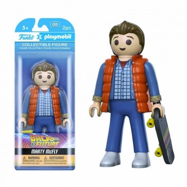FUNKO - Ritorno al Futuro Funko x Playmobil Vinyl Figure Marty Mc.Fly 15 cm FUNKO - Ritorno al Futuro Funko x Playmobil Vinyl Figure Marty Mc.Fly 15 cm