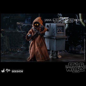 HOT TOYS - Star Wars: Jawa and EG-6 Power Droid 1:6 Scale Figure Set HOT TOYS - Star Wars: Jawa and EG-6 Power Droid 1:6 Scale Figure Set