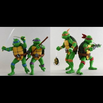 NECA - TM Ninja Turtles S.2 Donatello - Michelangelo - Raffaello e Leonardo NECA - TM Ninja Turtles S.2 Donatello - Michelangelo - Raffaello e Leonardo