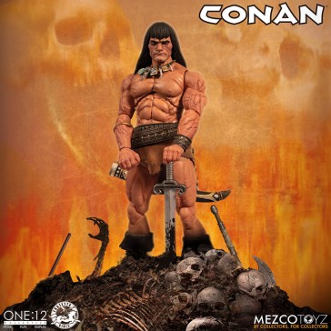 MEZCO - ONE 12 COLL CONAN THE BARBARIAN MEZCO - ONE 12 COLL CONAN THE BARBARIAN