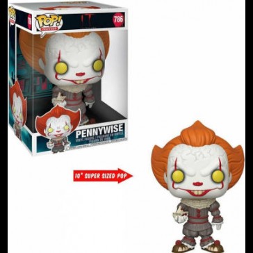 FUNKO - Pop! Movies: IT Chapter 2 - 10 inch Pennywise with Boat FUNKO - Pop! Movies: IT Chapter 2 - 10 inch Pennywise with Boat