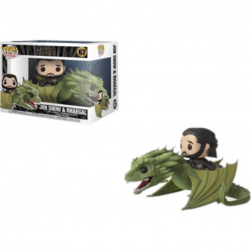 FUNKO - Pop! Rides: Game of Thrones - Jon Snow with Rhaegal FUNKO - Pop! Rides: Game of Thrones - Jon Snow with Rhaegal