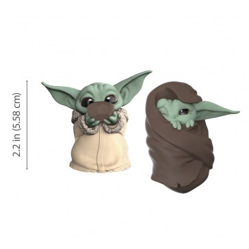 HASBRO - Star Wars Mandalorian Bounty Collection Figure 2-Pack The Child Sipping Soup & Blanket-Wrapped HASBRO - Star Wars Mandalorian Bounty Collection Figure 2-Pack The Child Sipping Soup & Blanket-Wrapped