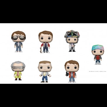 FUNKO - Back to the Future set completo 7 POP! FUNKO - Back to the Future set completo 7 POP!