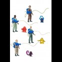 HASBRO - The Real Ghostbusters Kenner Classics Action Figures 13 cm 2020 Wave 1 set di 4
