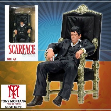 SD TOYS - Scarface Tony Montana in his chair figure