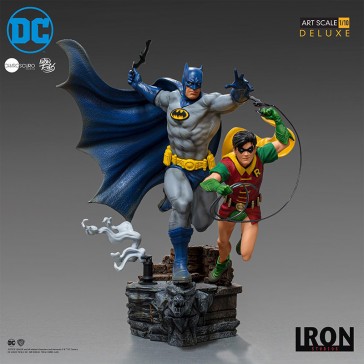 IRON STUDIOS - Batman & Robin Ivan Reis 1/10 Deluxe Statua