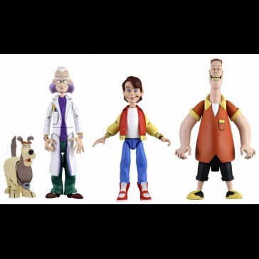 NECA - Back to the Future: Toony Classics A.Figure set di 3 NECA - Back to the Future: Toony Classics A.Figure set di 3