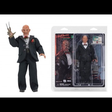 NECA - A Nightmare on Elm Street 3: Tuxedo Freddy 8 inch Clothed Action Figure NECA - A Nightmare on Elm Street 3: Tuxedo Freddy 8 inch Clothed Action Figure