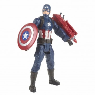 HASBRO - Avengers Endgame Titan Hero Series Action Figure Captain America 30 cm HASBRO - Avengers Endgame Titan Hero Series Action Figure Captain America 30 cm