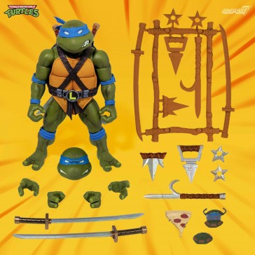 SUPER 7 - Teenage Mutant Ninja Turtles Ultimates Action Figure Leonardo 18 cm