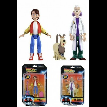 NECA - Back to the Future: Toony Classics A.Figure set di 2 NECA - Back to the Future: Toony Classics A.Figure set di 2