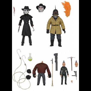 NECA - Puppet Master Ultimate Pinhead - Tunneler - Blade - Torch A.Figure set completo NECA - Puppet Master Ultimate Pinhead - Tunneler - Blade - Torch A.Figure set completo