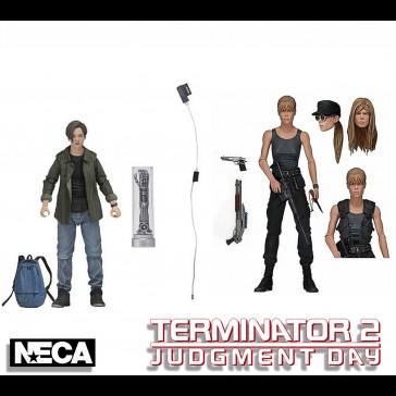 NECA - Terminator 2 Sarah & John Connor 2pack A.Figure