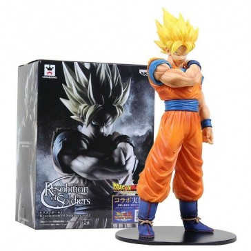 BANPRESTO - DBZ Goku Super Saiyan Resolution of Soldier BANPRESTO - DBZ Goku Super Saiyan Resolution of Soldier