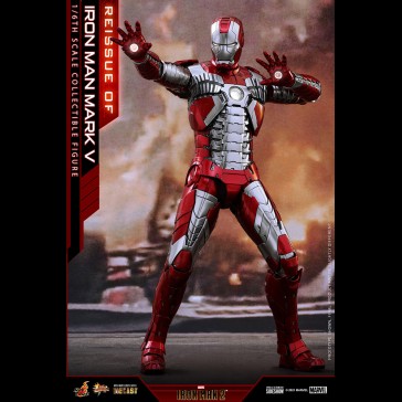 HOT TOYS - Marvel: Iron Man 2 - Iron Man Mark V Die Cast 1:6 Scale Figure