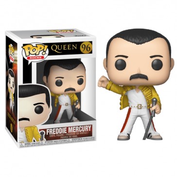 FUNKO - Queen POP! Rocks Vinyl Figure Freddie Mercury Wembley 1986 9 cm FUNKO - Queen POP! Rocks Vinyl Figure Freddie Mercury Wembley 1986 9 cm