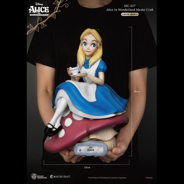 BEAST KINGDOM - Alice nel Paese delle Meraviglie Mastercraft statua (Alice in Wonderland)