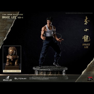 BLITZWAY - Bruce Lee Hybrid Type Superb Statue 1/4 Bruce Lee Tribute Ver. 4 - 57 cm